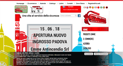 Desktop Screenshot of emme-italia.com